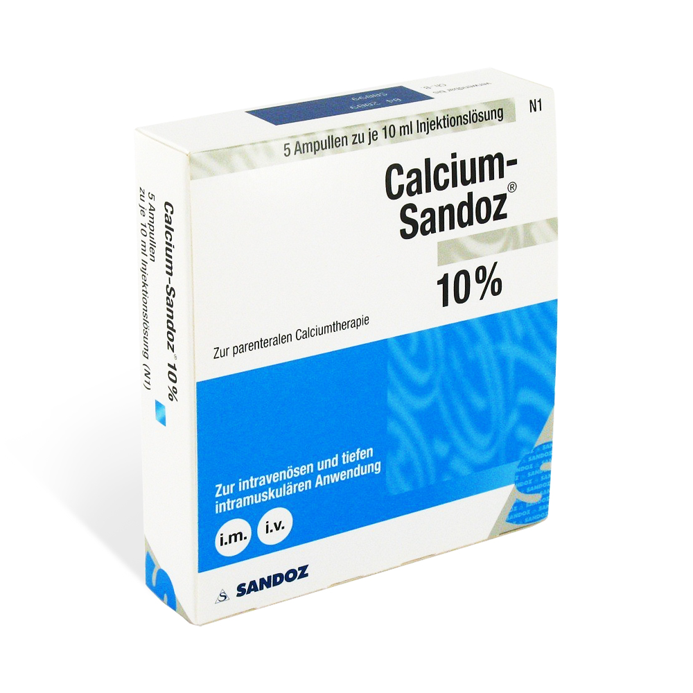 кальциум сандоз 10% – TA-Pharm